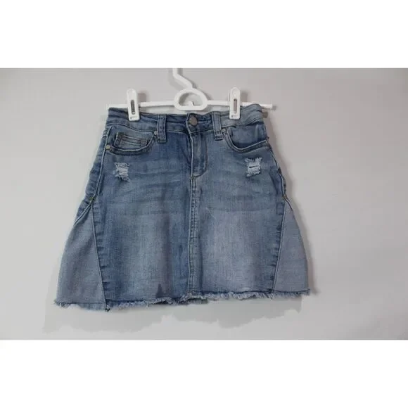 JOE'S Jeans Denim Skirt Girls 10 Grunge Trendy Stylish - Picture 1 of 4